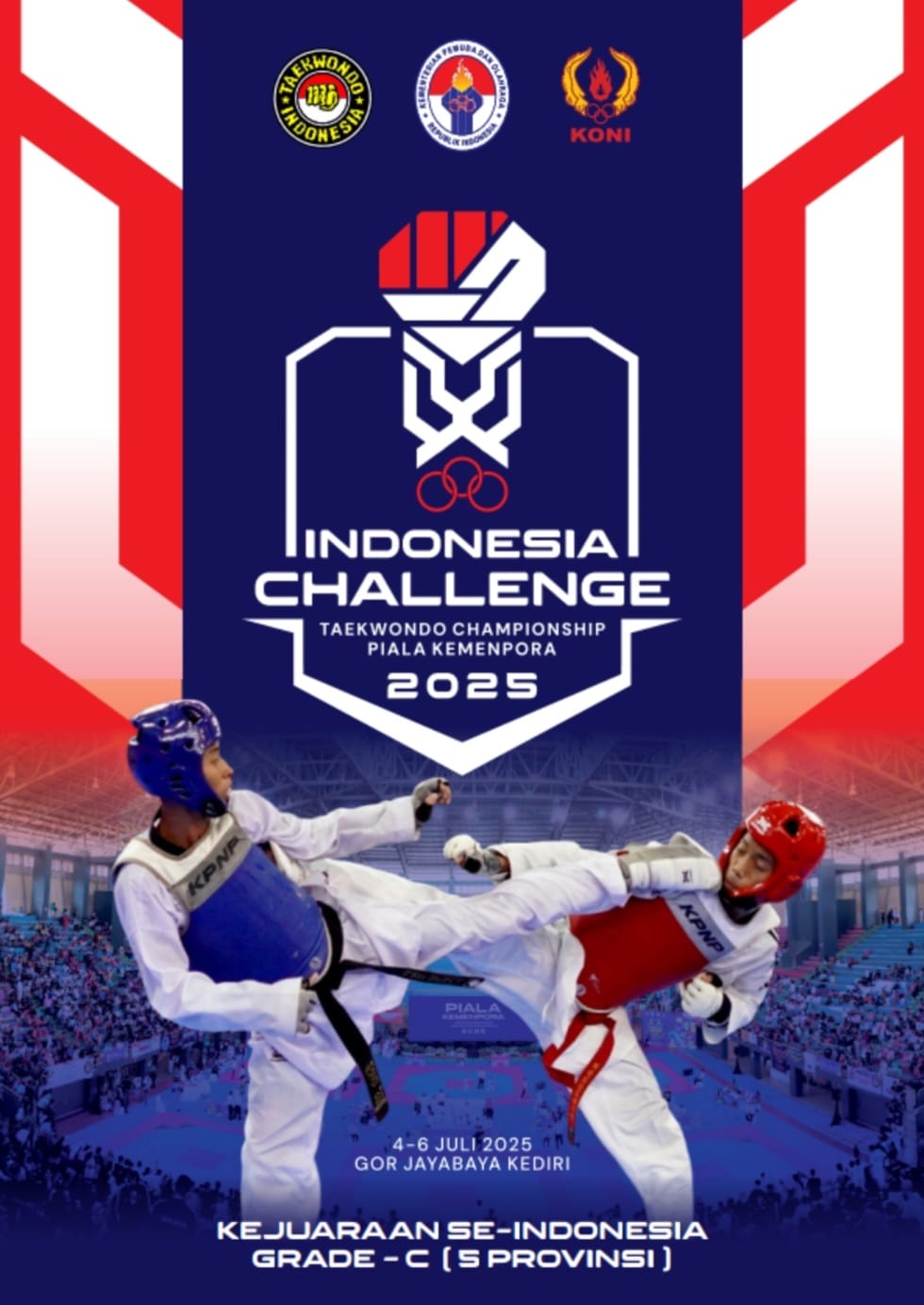 Ajang Pertarungan Prestasi Taekwondo di Tanah Air Taekwondo Indonesia Dojang Koguryo Manahan Solo