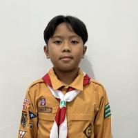 JUARA 1 PRA CADET B PUTRA GEUP VII - VI TAEGEUK 1 Balintnaja Aushafadin Arrisya